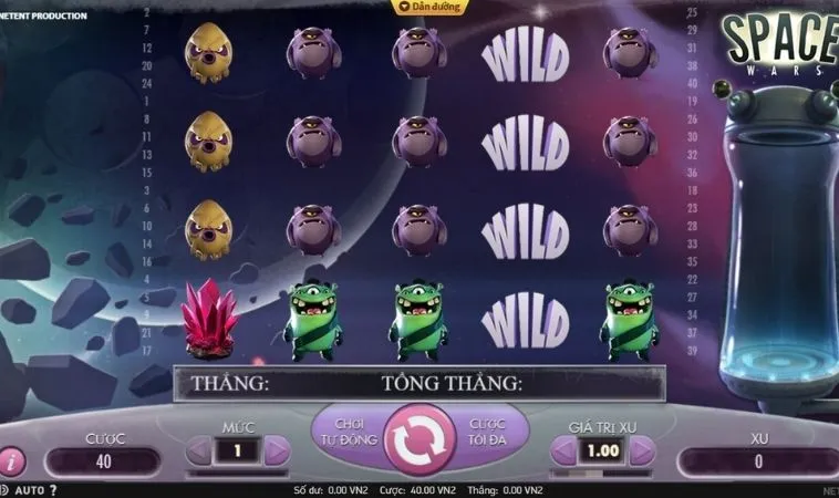 Giao diện chơi Nổ Hũ Vũ Trụ 789Win