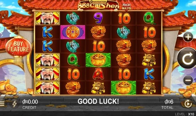 Giao diện chơi Nổ Hũ Thần Tài 789Win